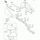 Vulcan 800 Drifter (VN800-E6F) Боковые обтекатели