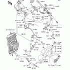 Vulcan 2000 (VN2000-A6F) Патрубки охлаждения