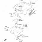 KDX50 (KDX50-A6F) Топливный бак