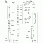 Ninja 500R (EX500-D6F) Front fork(d6f)