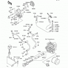 Vulcan 1500 Classic (VN1500-T6F) Масляный и водяной насос. фильтр масленый