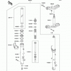 Concours (ZG1000-A6F) Передняя вилка