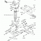 KX450F (KX450-D6F) Задняя подвеска