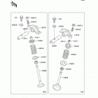Eliminator 125 (BN125-A7F) Клапана