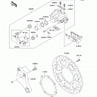 Vulcan 2000 (European) (VN2000-A6F) Задний тормоз