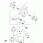 KDX50 (KDX50-A6F) Коленвал