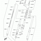 KDX50 (KDX50-A6F) Передняя вилка