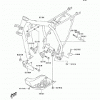 KLX125 (KLX125-A6F) Рама