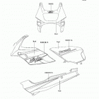 Ninja 500R (EX500-D6F) Decals(red)(d6f)