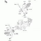 KX450F (KX450-D6F) Подножки