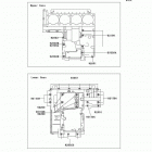 Concours (ZG1000-A6F) Болты крепления картера