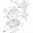 KLX125L (KLX125-B3) Головка цилиндра