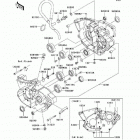 KX250F (KX250-T6F) Картер