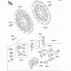 Concours (ZG1000-A6F) Передний тормоз