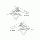 KX250F (KX250-T6F) Наклейки