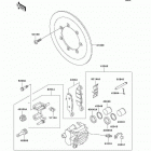 Vulcan 800 Drifter (VN800-E6F) Передний тормоз