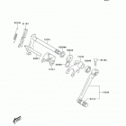 KDX50 (KDX50-A6F) Механизм переключения передач