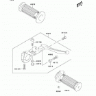 KDX50 (KDX50-A6F) Рулевые переключатели