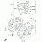 KLX125 (KLX125-A6F) Картер