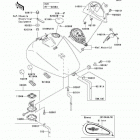 Vulcan 1500 Classic (VN1500-T6F) Топливный бак