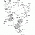 Vulcan 1600 Classic (VN1600-E6F) Крышка головки цилиндров