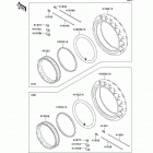 Vulcan 800 Drifter (VN800-E6F) Покрышки