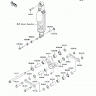 KLX300R (KLX300-A10) Задняя подвеска