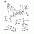 ZR-7S(ZR750-H4) CANADA ONLY Рама ,крепежные детали