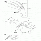 KLX110 (KLX110-A3) Fenders(a3 / a4)