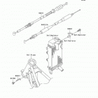 KX85 (KX85-A3) Тросы управления
