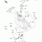 KX250 (KX250-M2) Топливный бак