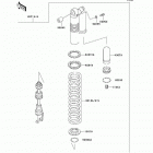 KDX220R (KDX220-A11) Амортизатор