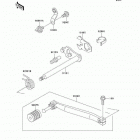 KLR650 (KL650-A19) Механизм переключения передач