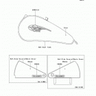Vulcan 800 (VN800-A11) Decals(blue)(a11)