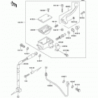 KLX300R (KLX300-A10) Главный тормозной цилиндр,передний