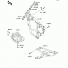 KLR650 (KL650-A19) Рама
