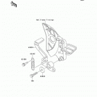 ZR-7S(ZR750-H4) CANADA ONLY Педаль тормоза