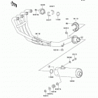 ZR-7S(ZR750-H4) CANADA ONLY Глушитель