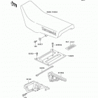 KLR650 (KL650-A19) Сидение
