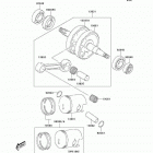 KDX50 (KDX50-A2) Коленвал