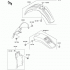 KLX300R (KLX300-A10) Крылья