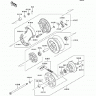 Eliminator 125 (BN125-A7) CANADA ONLY Rear wheel / chain(a7 / a8)