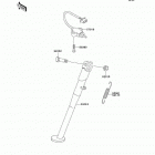 KLR250 (KL250-D22) Подножка