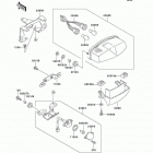 Ninja 500R (EX500-D10) Фонарь