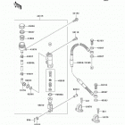 KX100 (KX100-D3) Задний торм цилиндр
