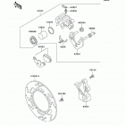 KLR650 (KL650-A19) Rear brake(a18 / a19)