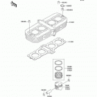 ZR-7S(ZR750-H4) CANADA ONLY Цилиндр и поршни