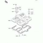 Ninja 500R (EX500-D10) Крышка головки цилиндров