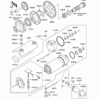 ZR-7S(ZR750-H4) CANADA ONLY Стартер