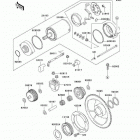 KLR650 (KL650-A19) Стартер